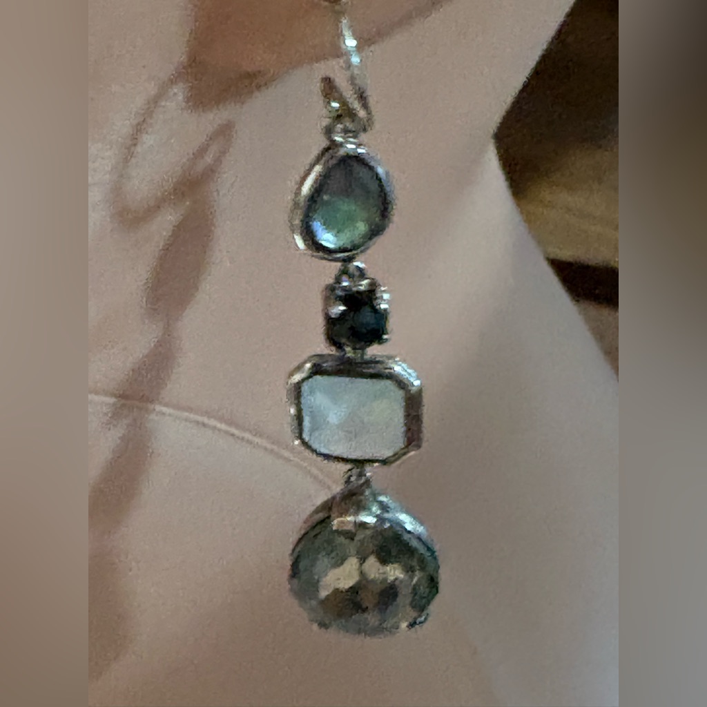 Ippolita Rock Candy 4-Stone 925 Sterling Silver Drop Earrings $998